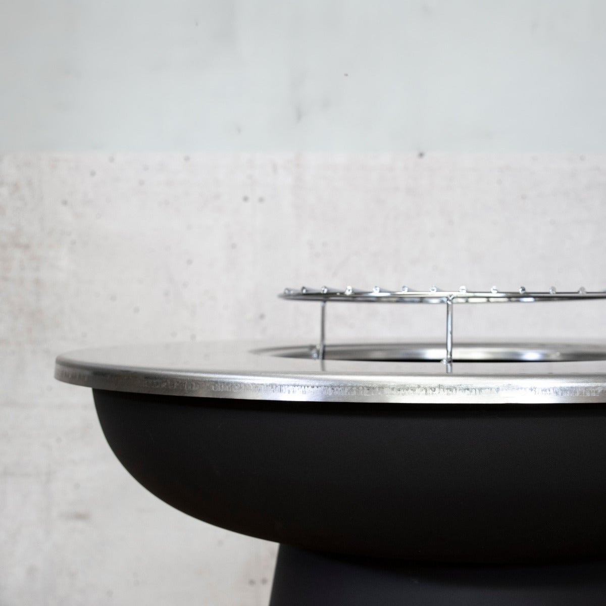 SenS-Line Vuurkorf met Barbecue Bjork Zwart 83 cm