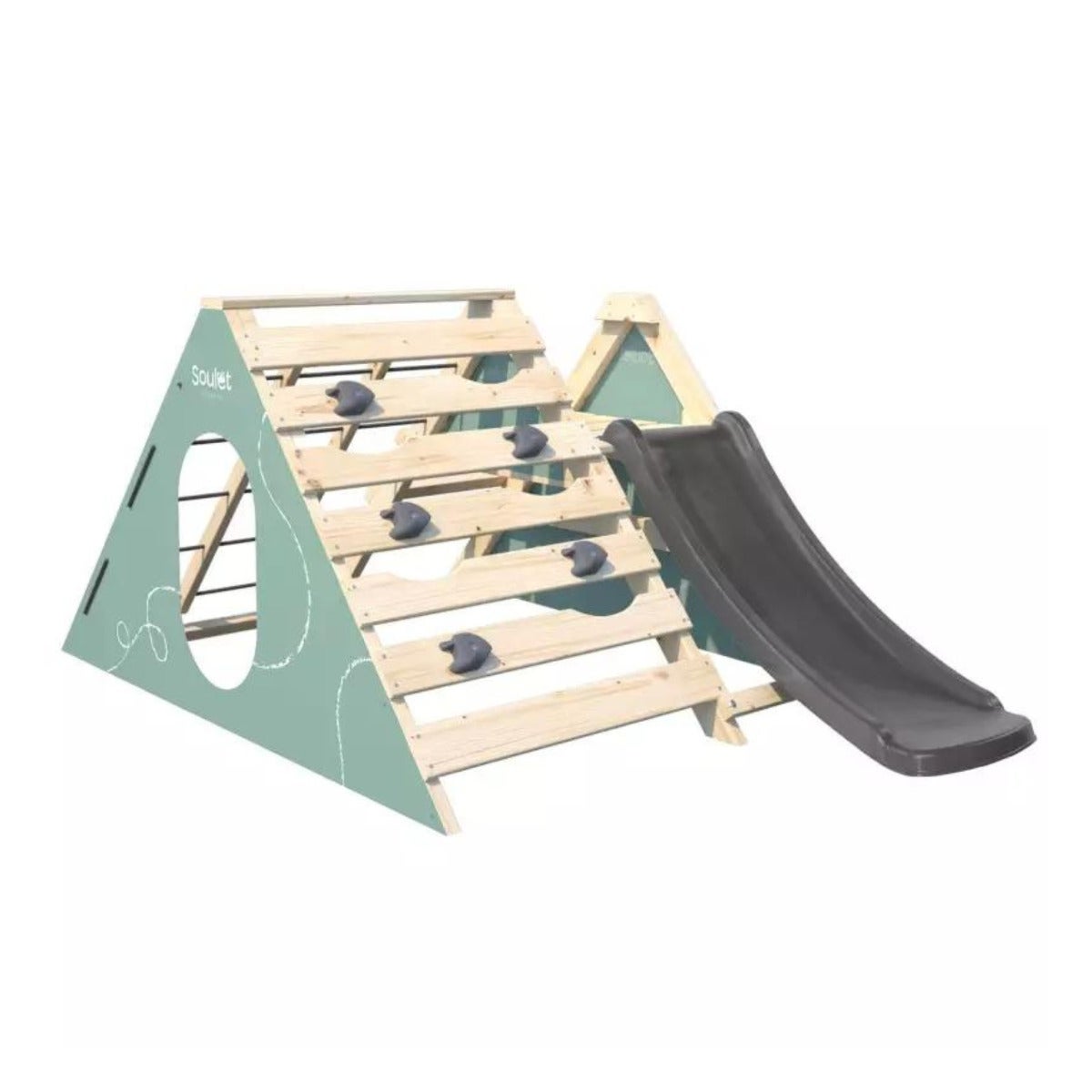 Soulet Klimrek Hercule met Klimwand en Glijbaan - Vanaf 18 maanden