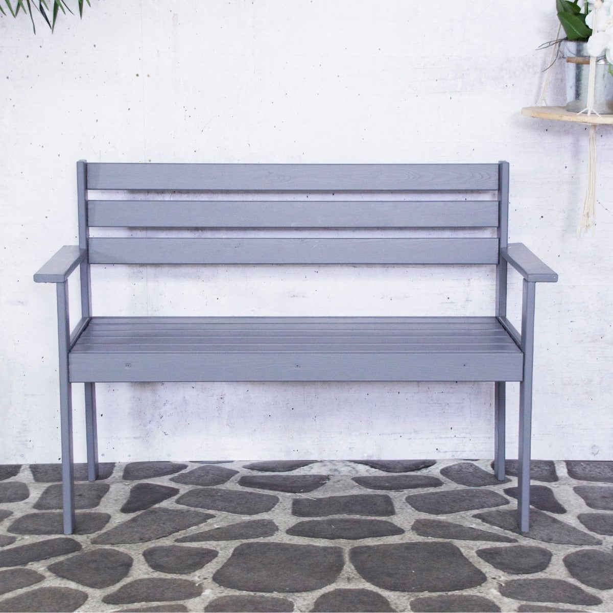 SenS-Line Tuinbank Semmy 120cm Grijs