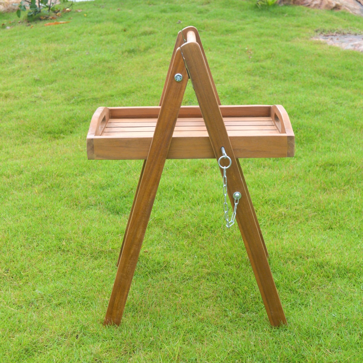 Bijzettafeltje Acacia met Uitneembaar Dienblad