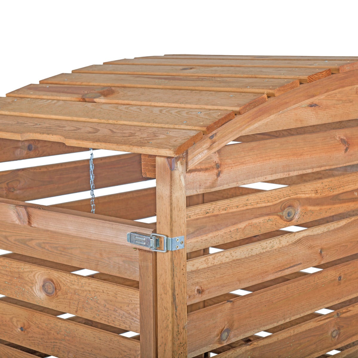 Enkele Containerombouw Bruin Geïmpregneerd Grenen Hout