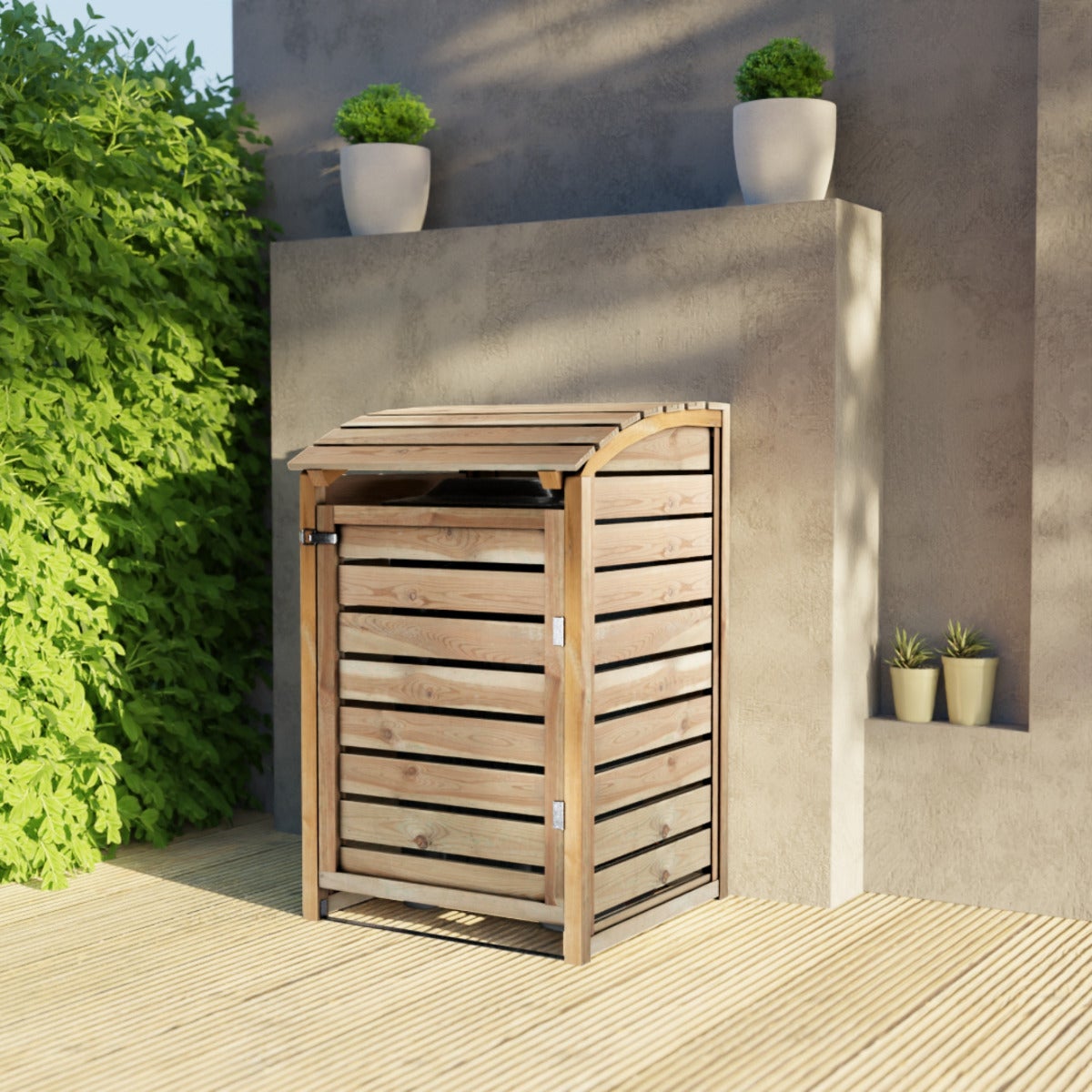 Enkele Containerombouw Geïmpregneerd Grenen Hout