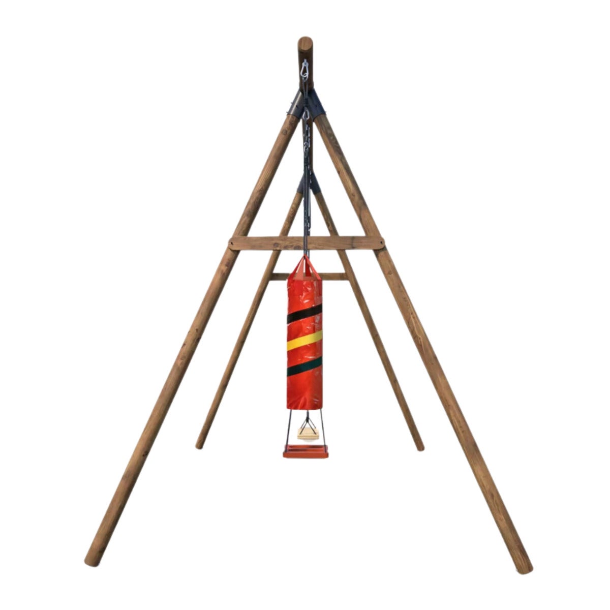 Soulet Speeltoestel Galdar met Dubbele Schommel, Bokszak en Turnringen