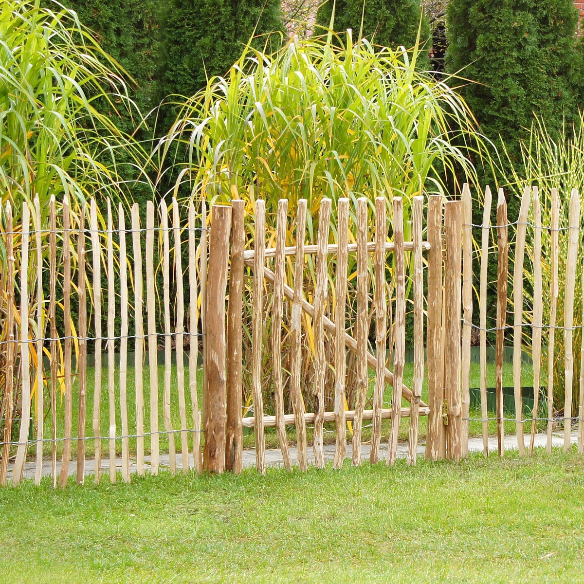 Poort Schapenhek Hazelaarhout 100 x 100 cm - Latafstand 3 - 5 cm