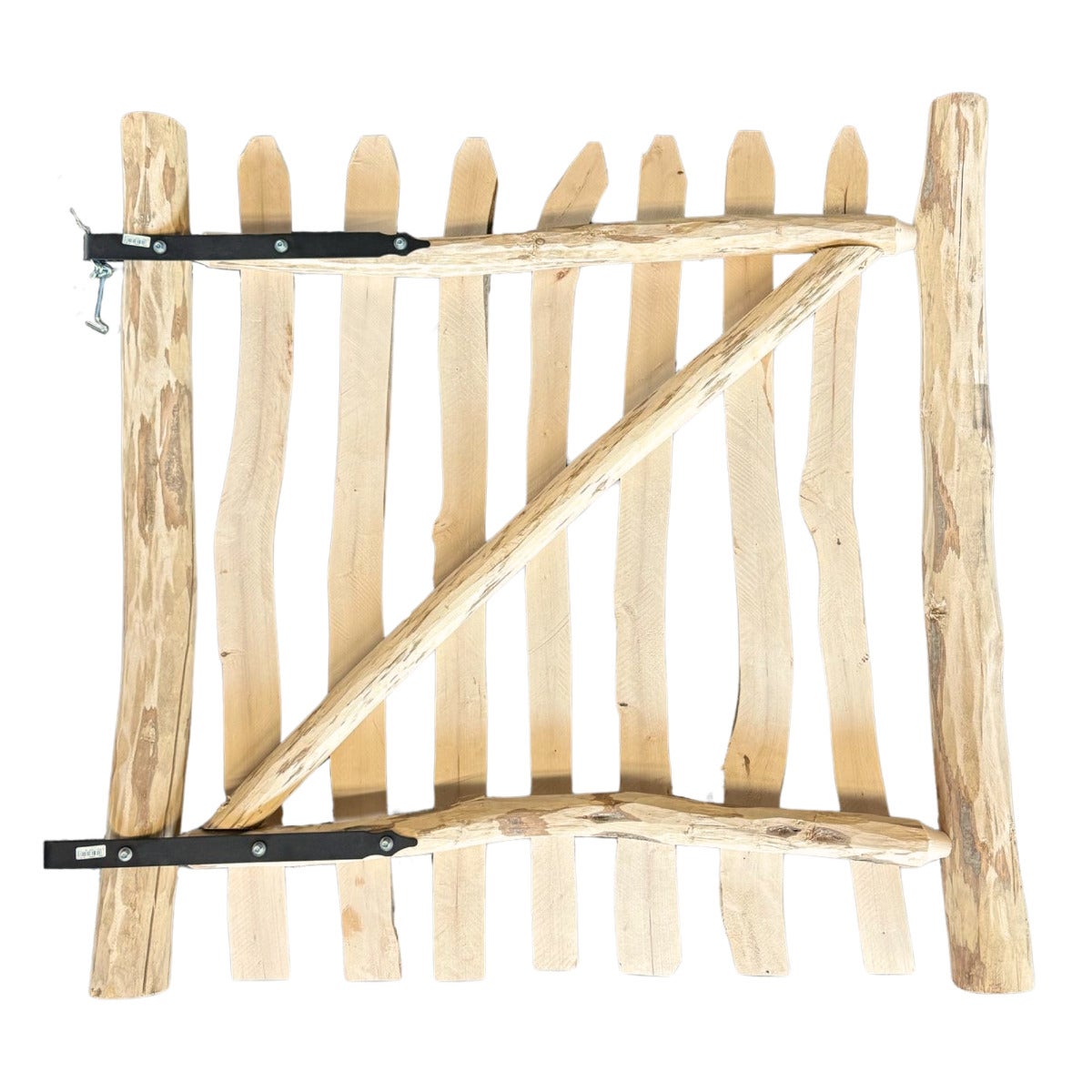 Poort Schapenhek Hazelaarhout 100 x 100 cm - Latafstand 7 - 8 cm