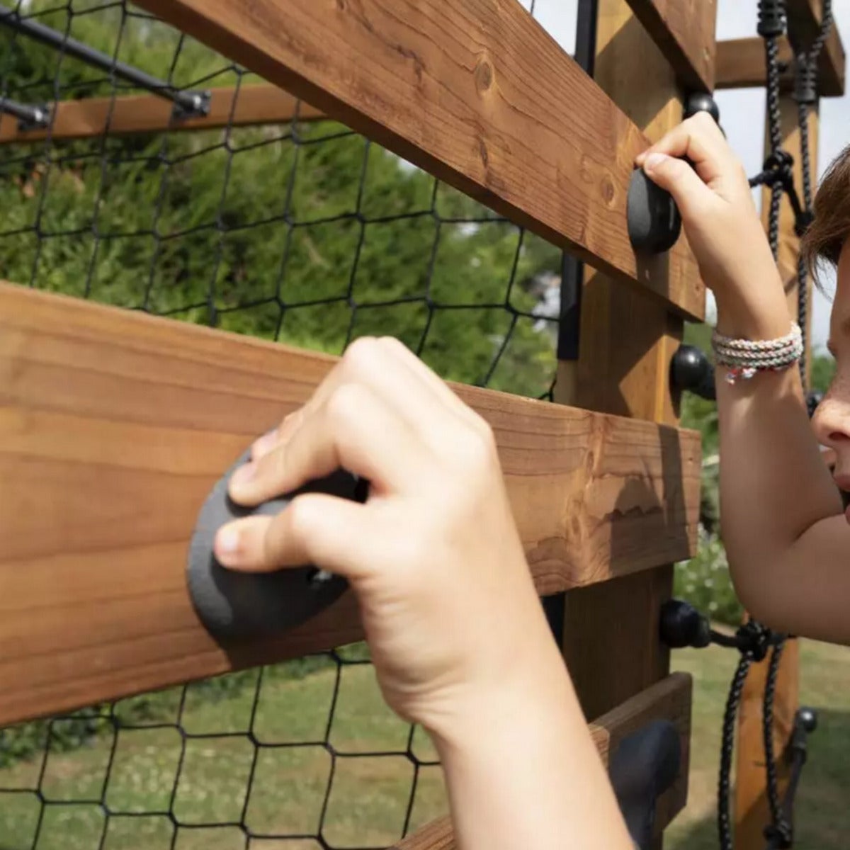 Soulet Multi-Speeltoestel Odin met Klimrek, Monkey Bars, Doel, Basket en Bokszak