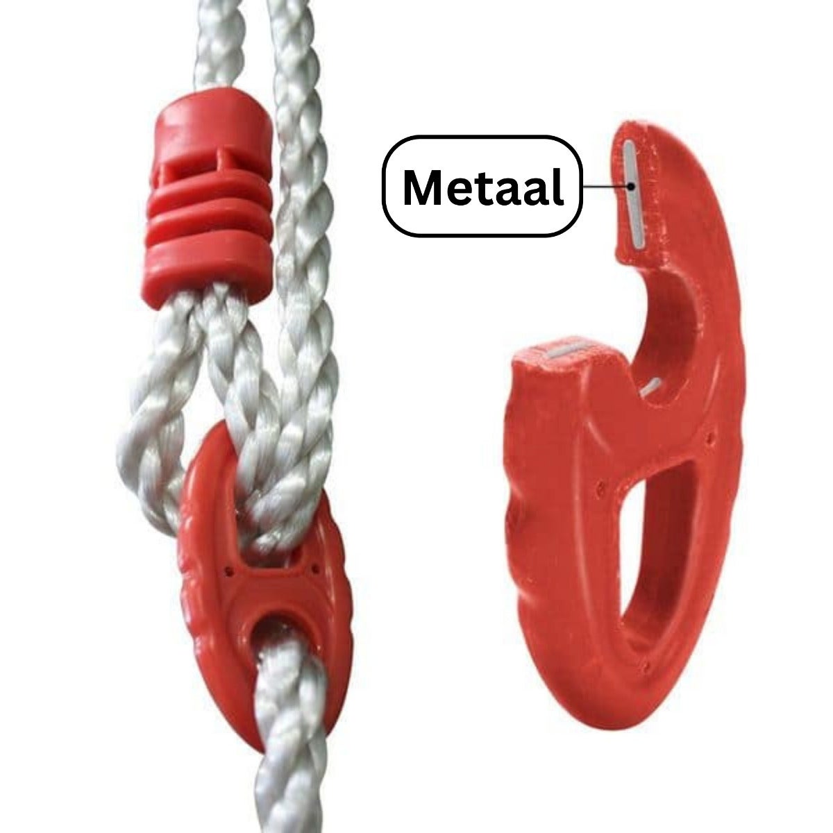 Soulet Speeltoestel Tonka met Dubbele Schommel en Touwladder