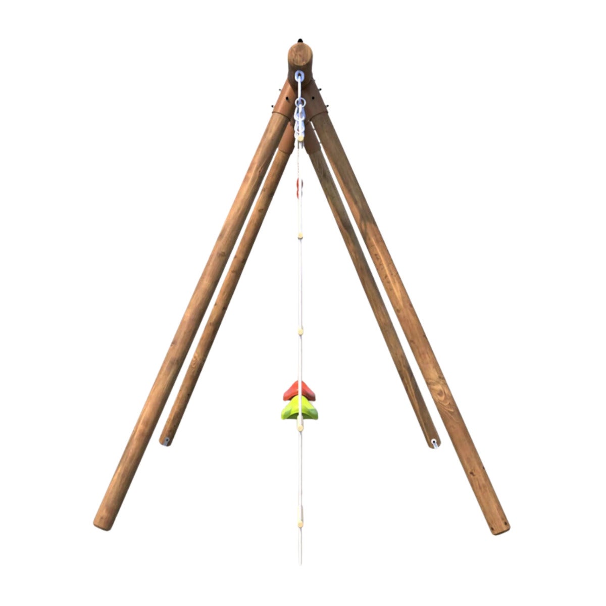 Soulet Speeltoestel Tonka met Dubbele Schommel en Touwladder