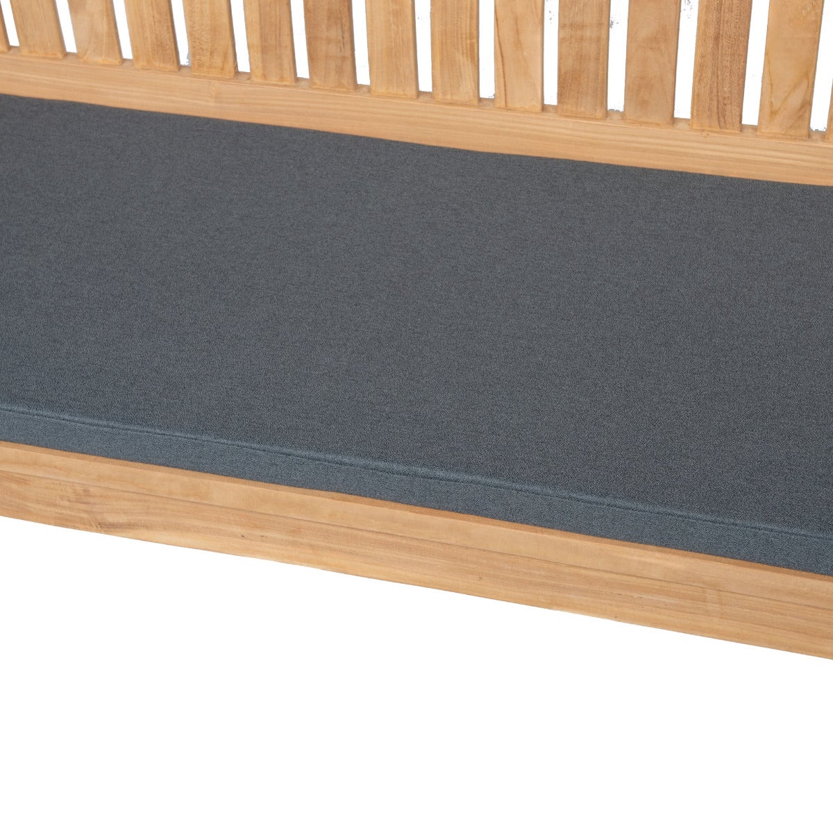 Tuinbankkussen Deluxe Donker Grijs 136 x 48 cm