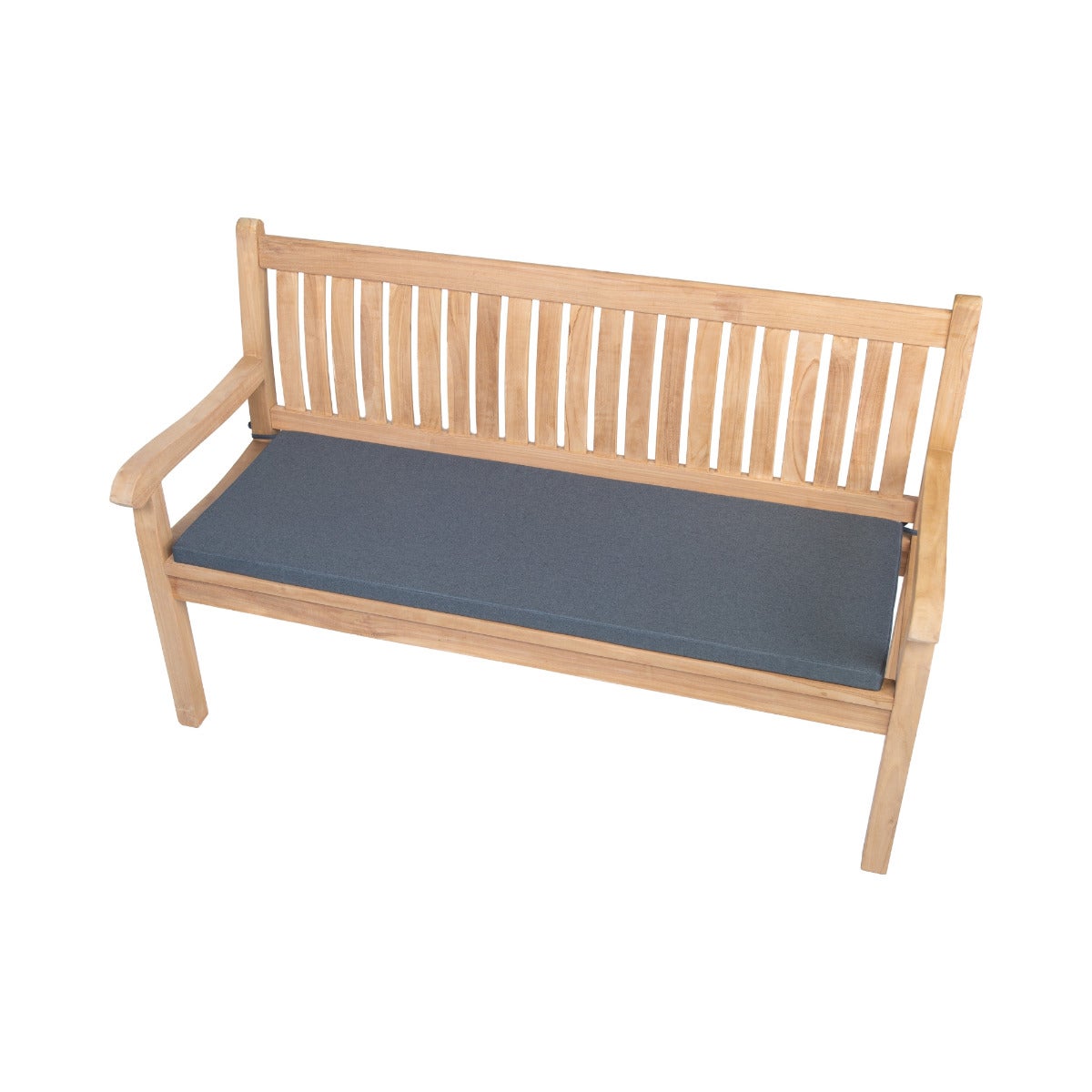 Tuinbankkussen Deluxe Donker Grijs 136 x 48 cm