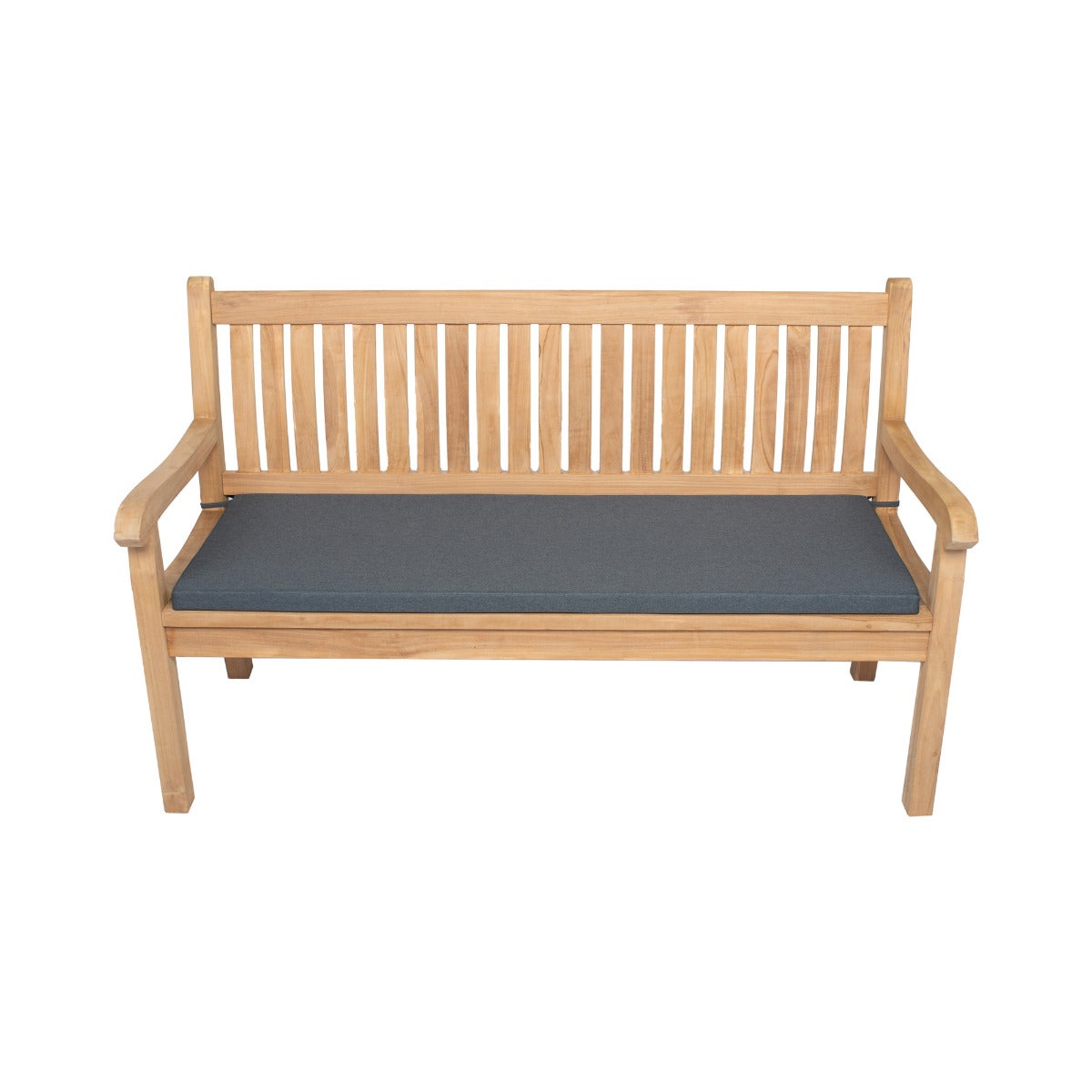 Tuinbankkussen Deluxe Donker Grijs 136 x 48 cm