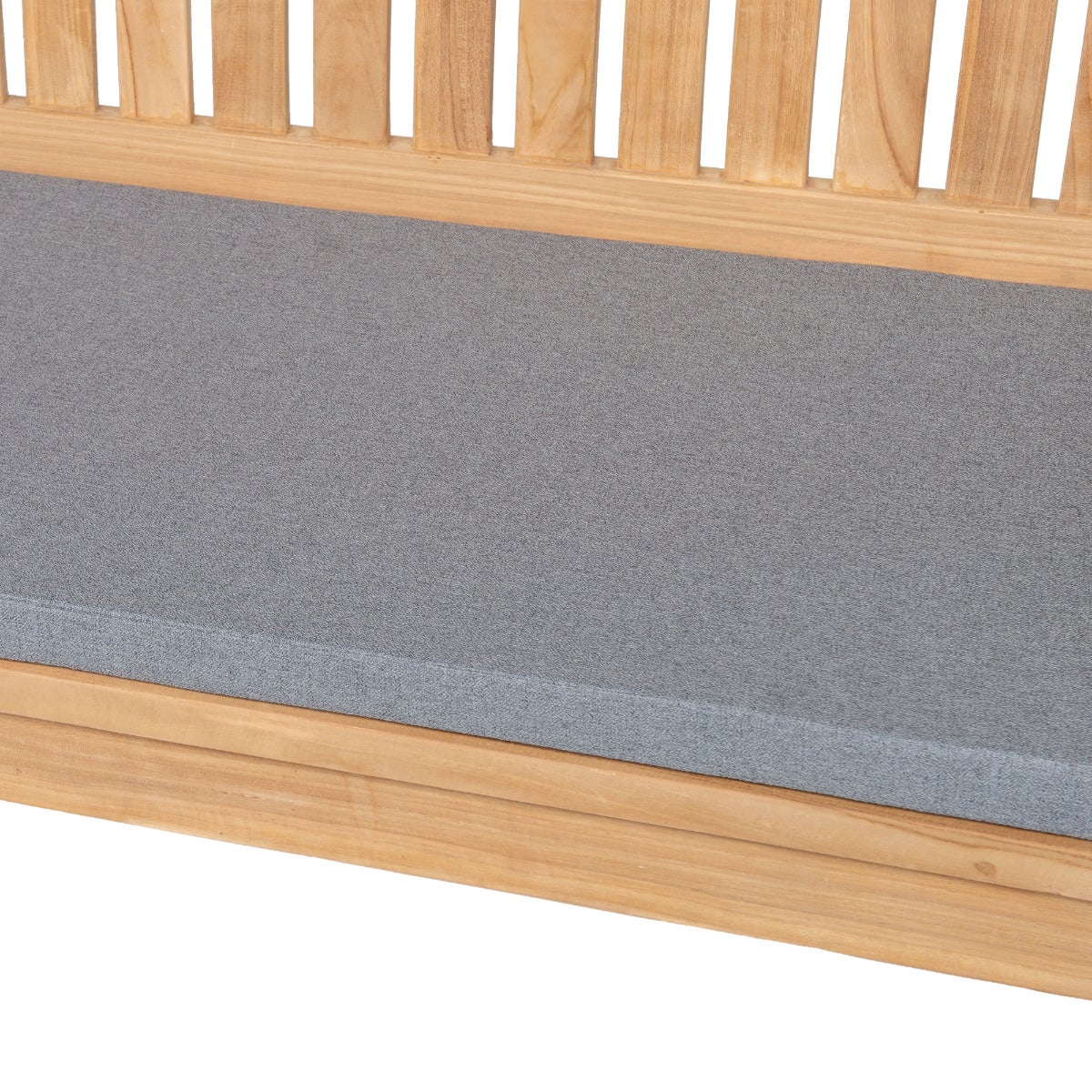 Tuinbankkussen Deluxe Licht Grijs 136 x 48 cm