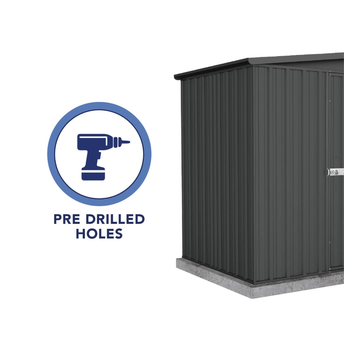 Metalen Tuinhuis Zwart 222 x 140 cm - 3,2 m²