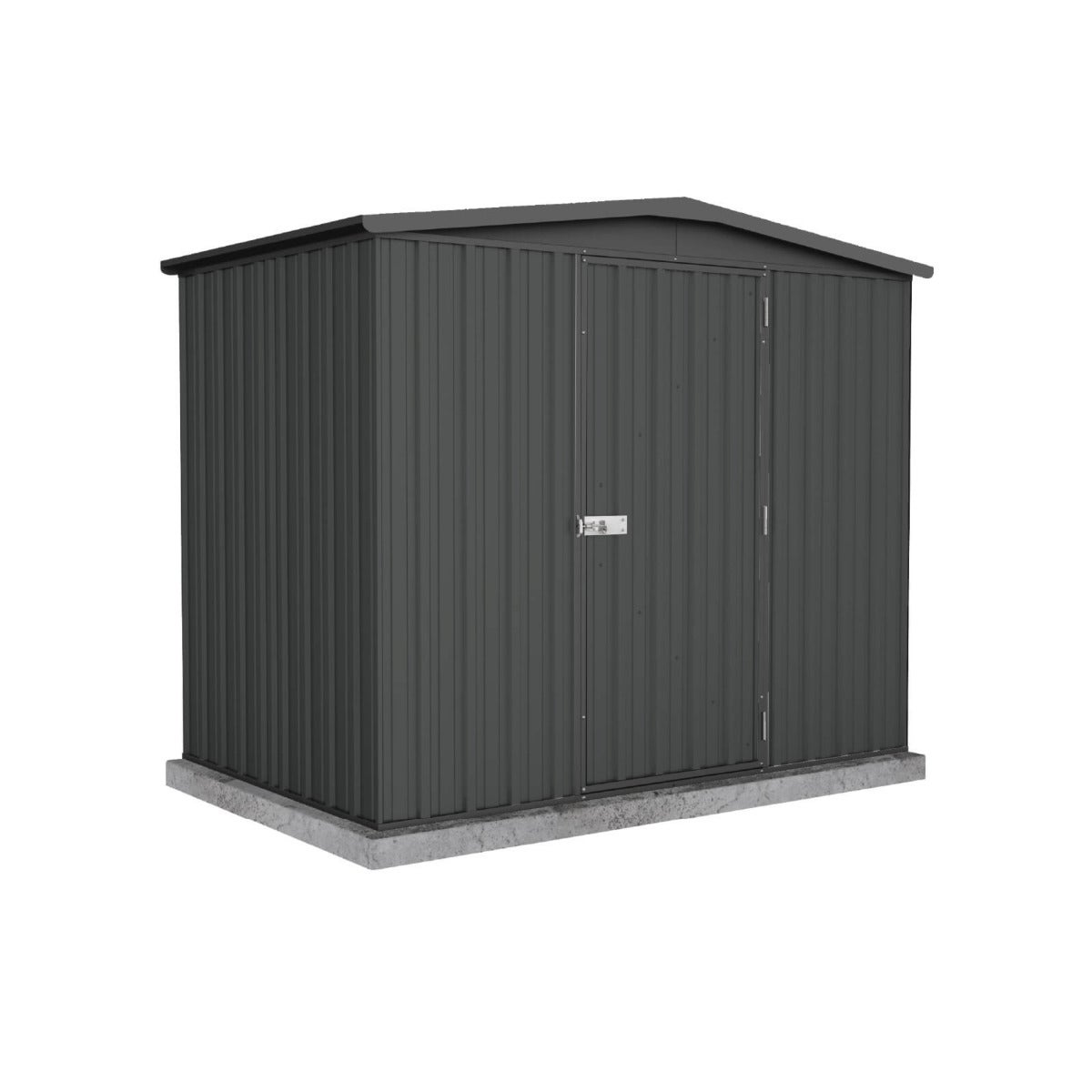 Metalen Tuinhuis Zwart 222 x 140 cm - 3,2 m²