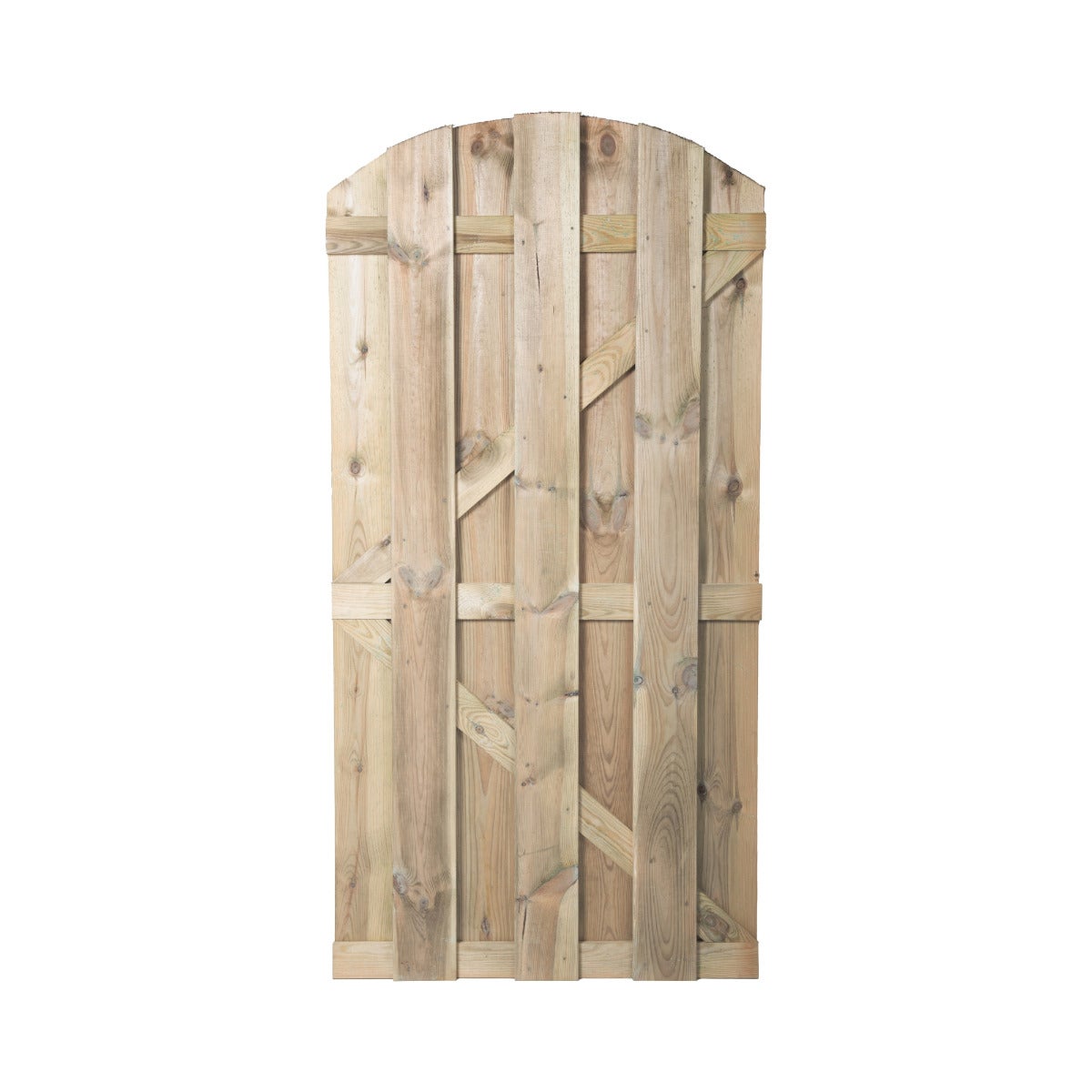 Tuinpoort Toog Grenen 13 mm - 90 x 180 cm
