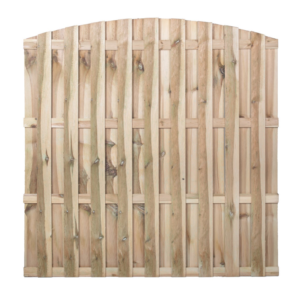 Tuinscherm Toog Budget Geniet Geimpregneerd Grenen 180 x 180 cm